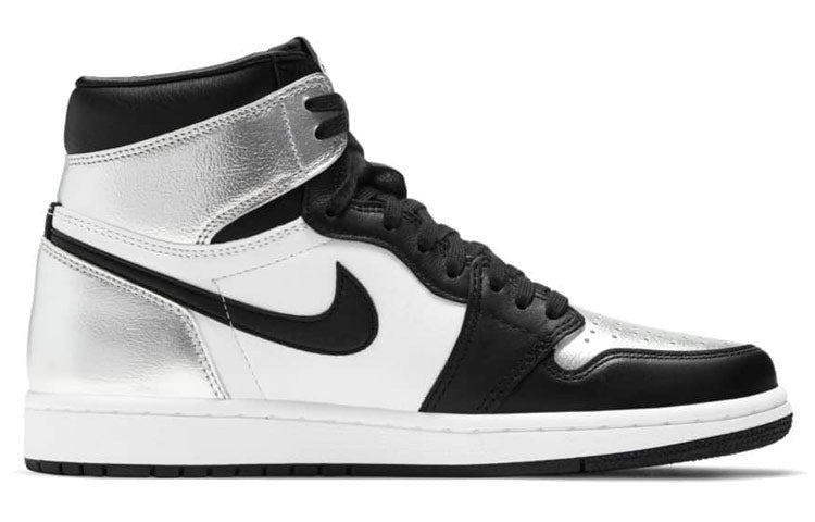 Womens WMNS Air Jordan 1 High OG Silver Toe CD0461-001 01