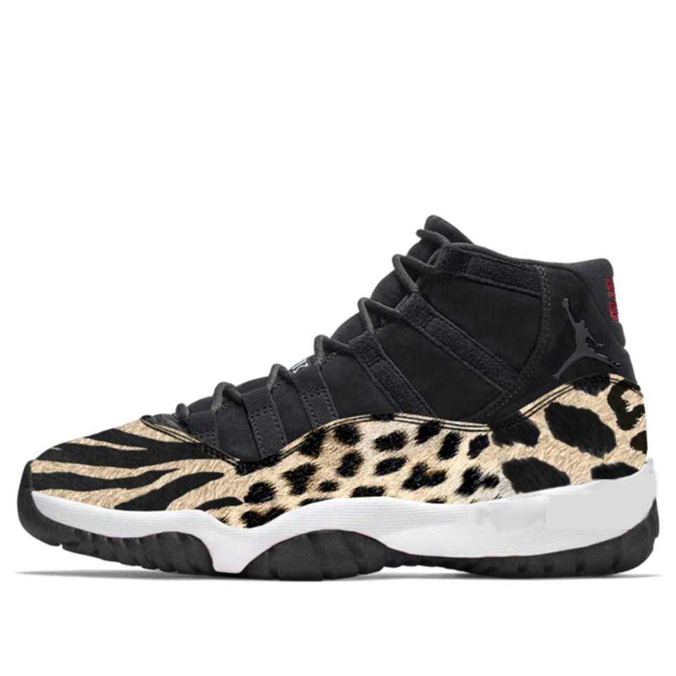 Womens Air Jordan 11 Retro Animal Instinct AR0715-010 01