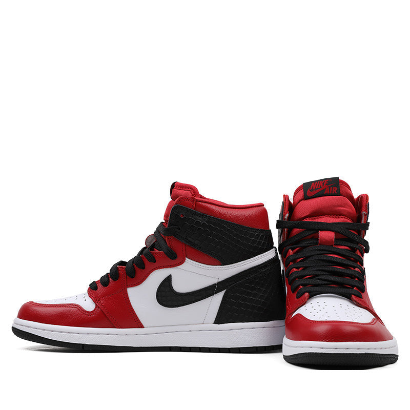 Womens WMNS Air Jordan 1 High OG Satin Snake Chicago CD0461-601 01