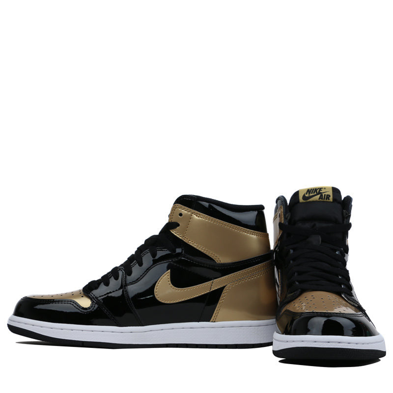 Nike Air Jordan 1 Retro High OG NRG Gold Toe 861428-007 01