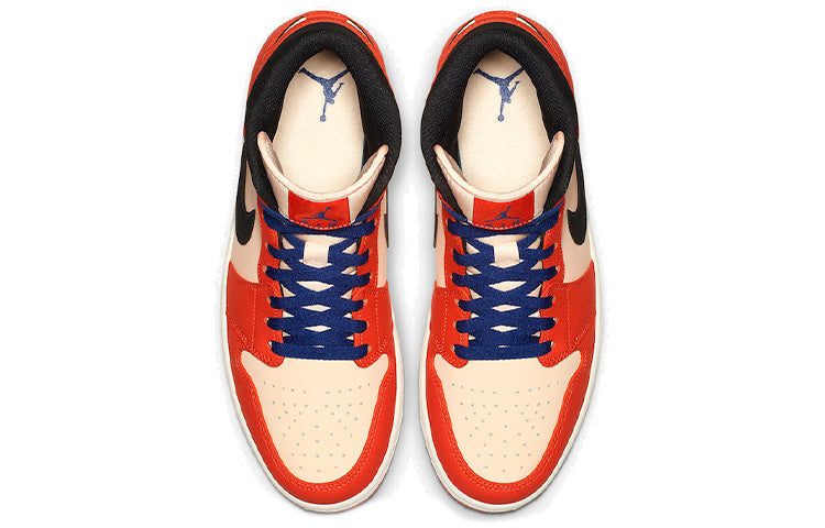 Nike Air Jordan 1 Mid SE Team Orange 852542-800 01