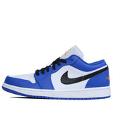 Nike Air Jordan 1 Low Hyper Royal Orange Peel 553558-401 01
