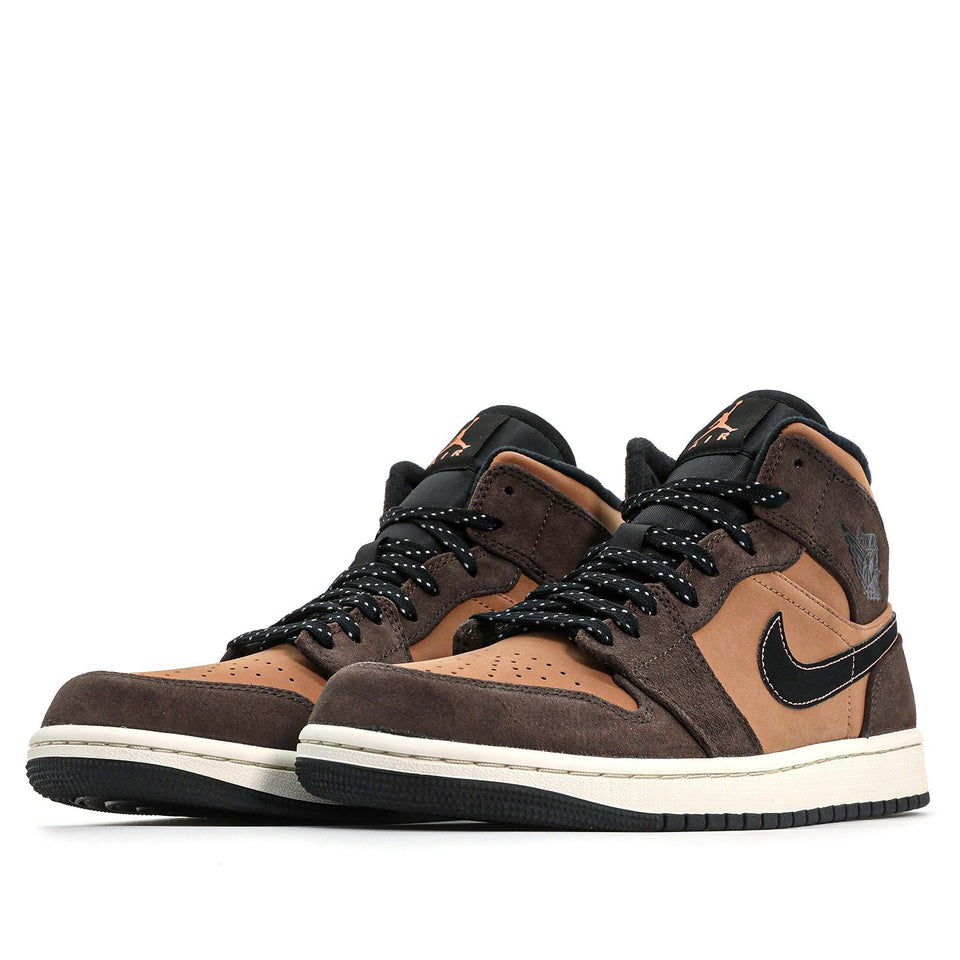 Nike Air Jordan 1 Mid SE Dark Chocolate DC7294-200 01