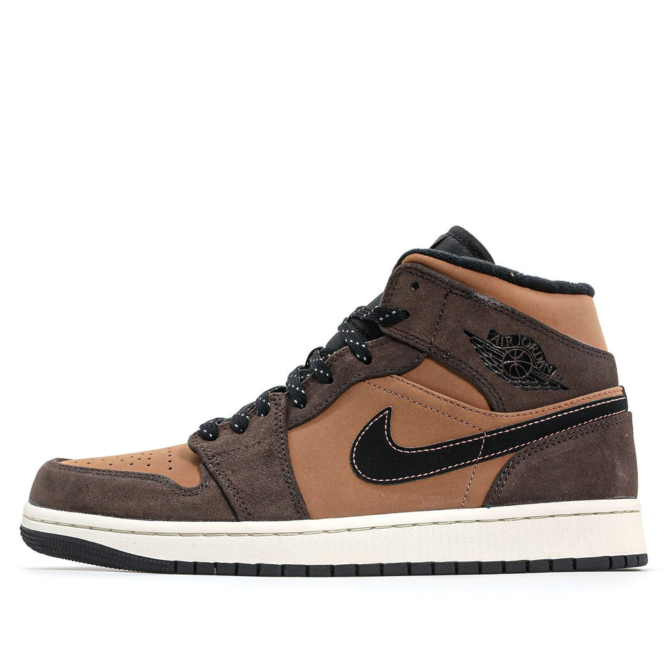 Nike Air Jordan 1 Mid SE Dark Chocolate DC7294-200 01