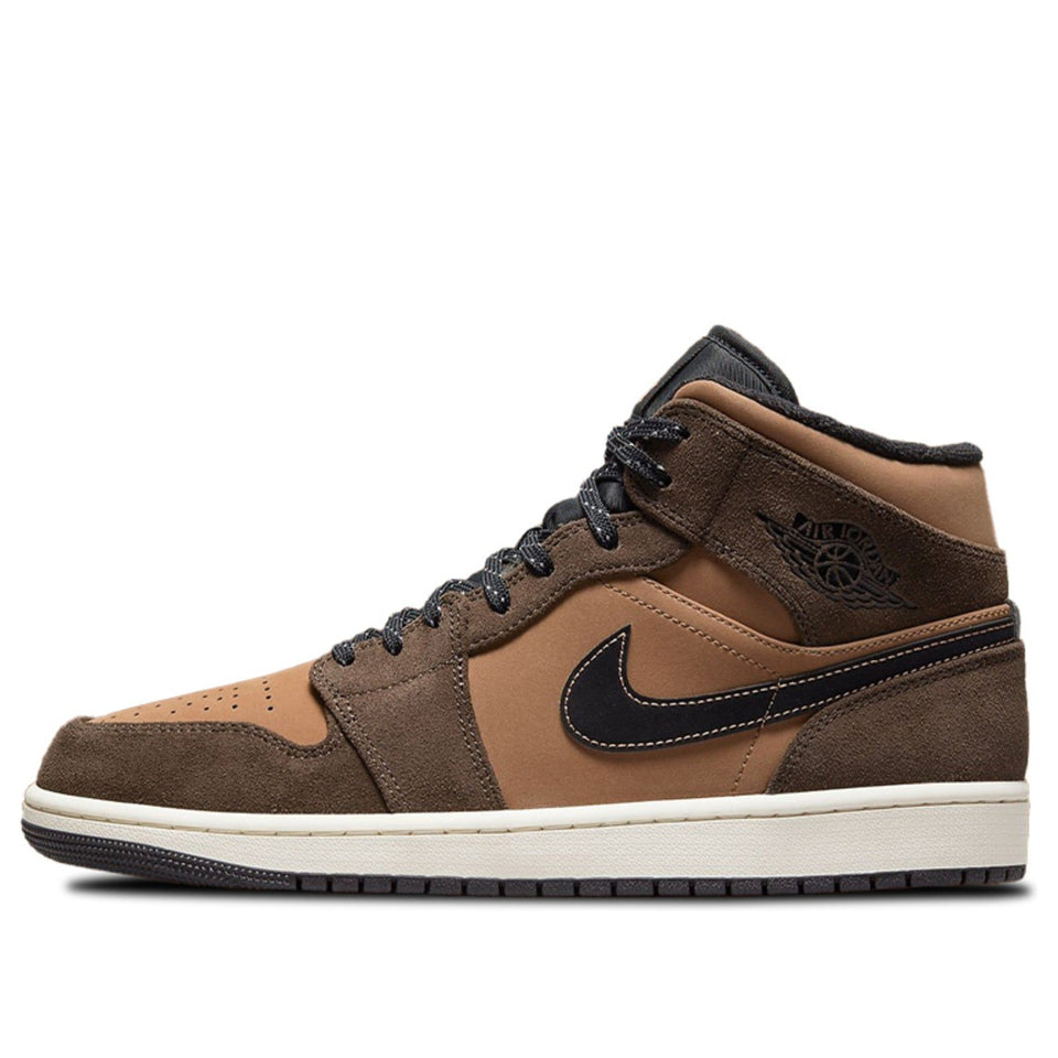 Nike Air Jordan 1 Mid SE Dark Chocolate DC7294-200 01