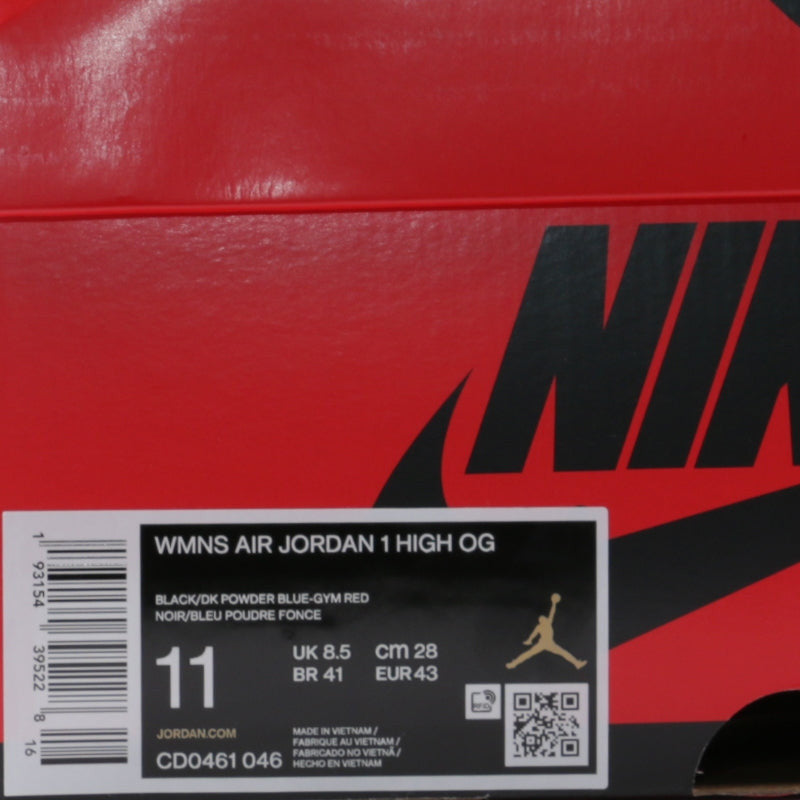 Womens WMNS Air Jordan 1 High OG UNC To Chicago CD0461-046 01