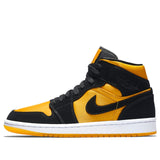 Nike Air Jordan 1 Mid Black University Gold CD6759-007 01