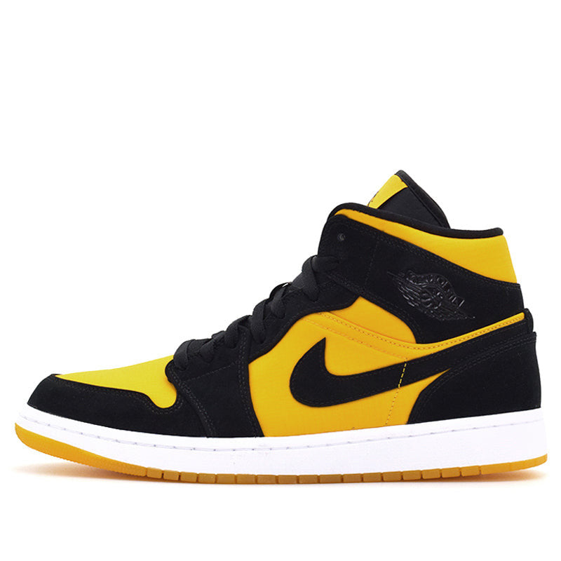 Nike Air Jordan 1 Mid Black University Gold CD6759-007 01