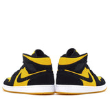 Nike Air Jordan 1 Mid Black University Gold CD6759-007 01