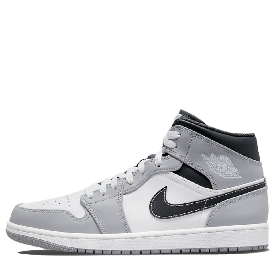 Nike Air Jordan 1 Mid Light Smoke Grey 554724-078 01