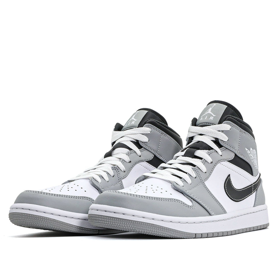 Nike Air Jordan 1 Mid Light Smoke Grey 554724-078 01