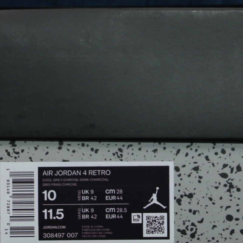 Nike Air Jordan 4 Retro Cool Grey 308497-007 01