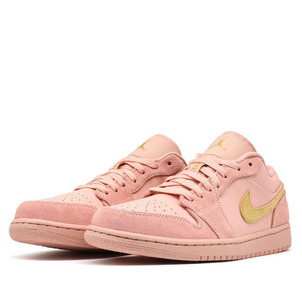Nike Air Jordan 1 Low Coral Stardust Club Gold CJ9216-676 01