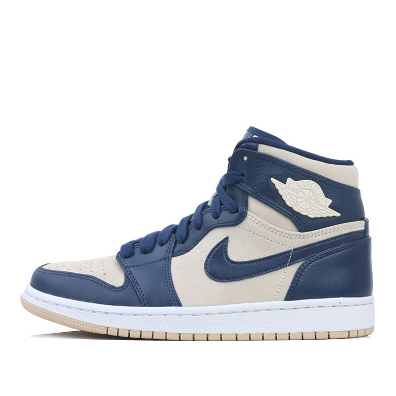 Womens WMNS Air Jordan 1 Retro PREM Midnight Navy AQ9131-401 01