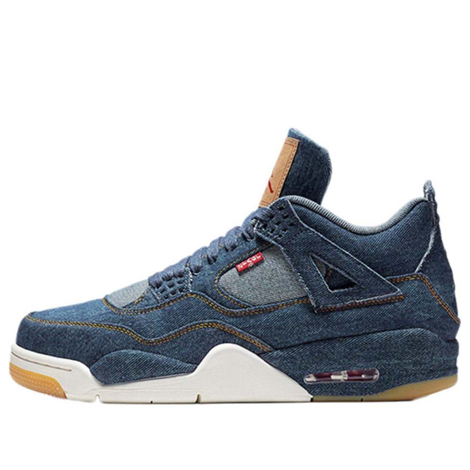 Nike Air Jordan 4 Retro Levis NRG Levis - Navy Denim AO2571-401 01