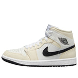 Womens Air Jordan 1 Mid Coconut Milk BQ6472-121 01