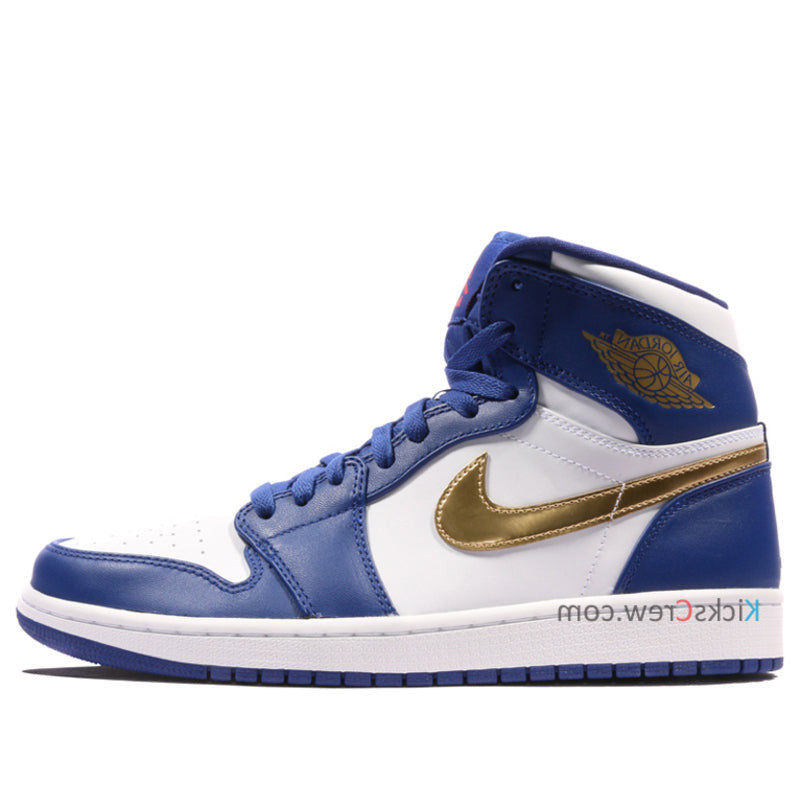 Nike Air Jordan 1 Retro High Olympic Gold Metal 332550-406 01