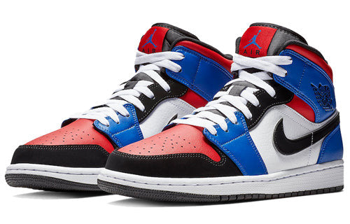 Nike Air Jordan 1 Mid Top 3 554724-124 01