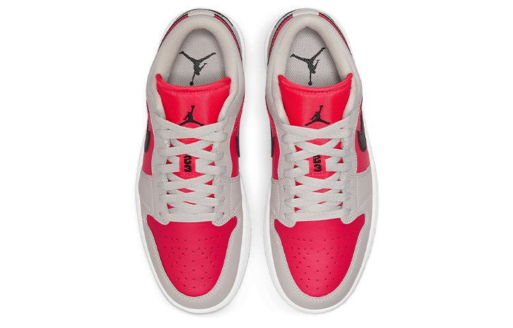 Womens Air Jordan 1 Low Light Iron Ore Red DC0774-060 01