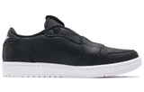 Womens WMNS Air Jordan 1 RET Low Slip Black White AV3918-001 01