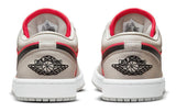 Womens Air Jordan 1 Low Light Iron Ore Red DC0774-060 01