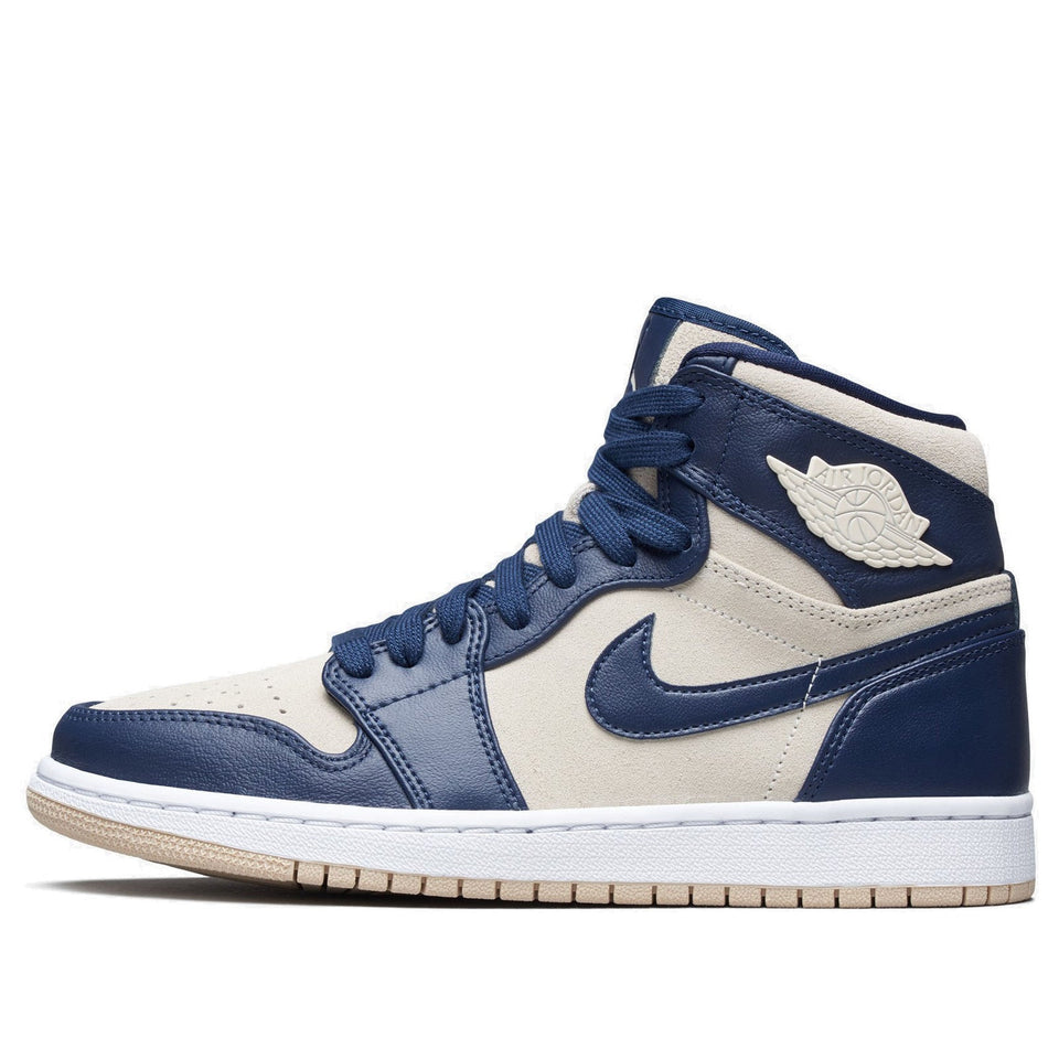Womens WMNS Air Jordan 1 Retro PREM Midnight Navy AQ9131-401 01