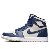 Womens WMNS Air Jordan 1 Retro PREM Midnight Navy AQ9131-401 01