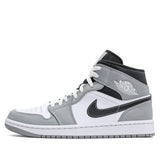 Nike Air Jordan 1 Mid Light Smoke Grey 554724-078 01