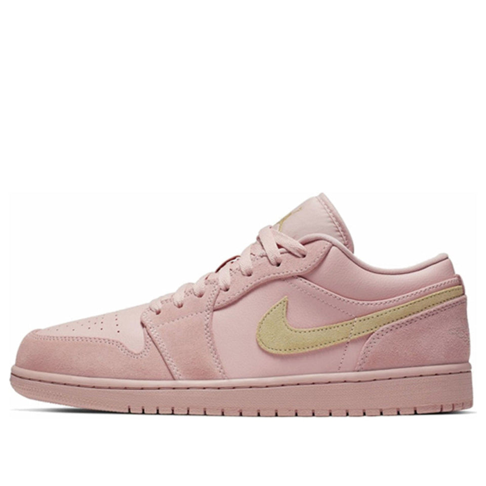 Nike Air Jordan 1 Low Coral Stardust Club Gold CJ9216-676 01