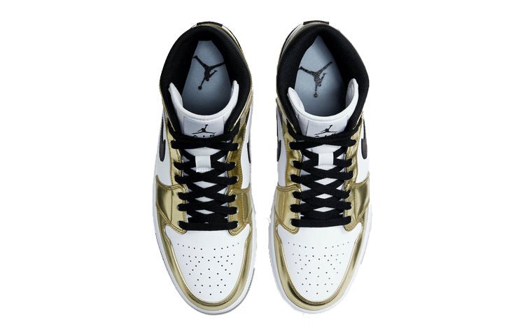 Nike Air Jordan 1 Mid SE 'Metallic Gold' Metallic Gold/Black/White/Black DC1419-700 01