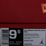 Nike Air Jordan 4 Retro Levis NRG Levis - Navy Denim AO2571-401 01