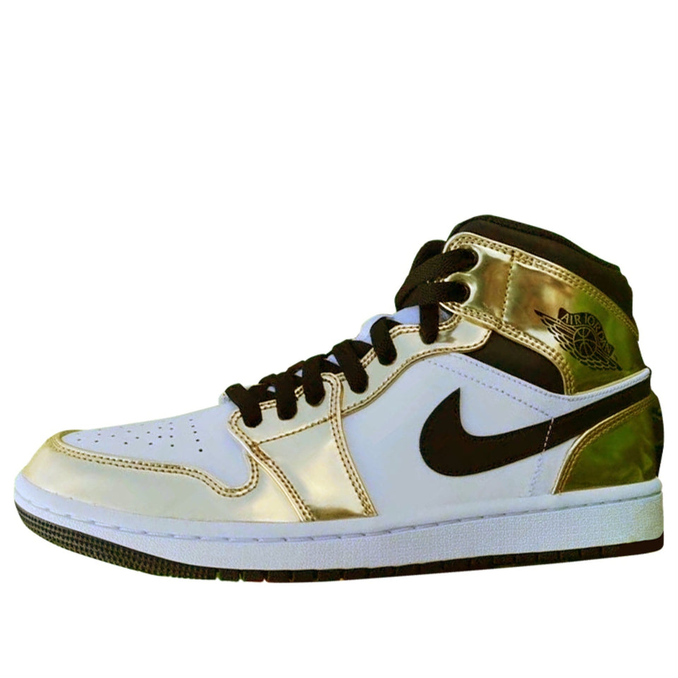 Nike Air Jordan 1 Mid SE 'Metallic Gold' Metallic Gold/Black/White/Black DC1419-700 01