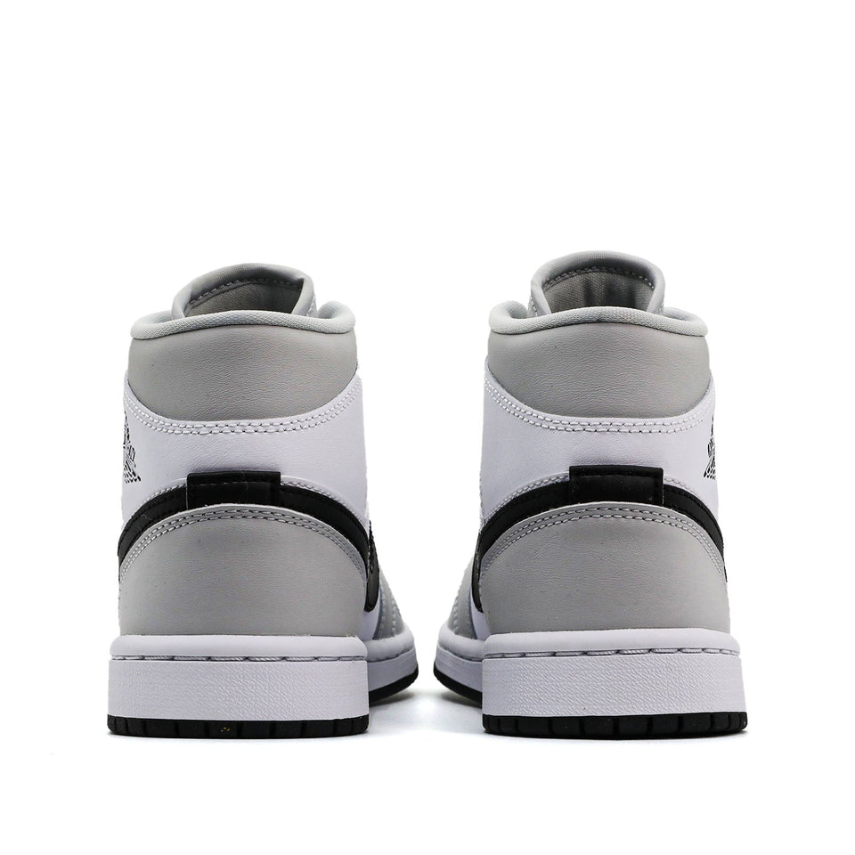 Nike Womens Air Jordan 1 Mid Light Smoke Grey BQ6472-015 01