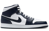 Nike Air Jordan 1 Mid White Obsidian 554724-174 01