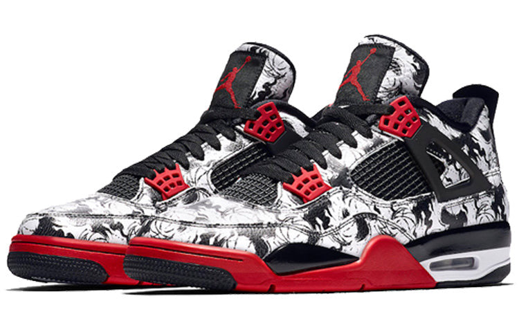 Nike Air Jordan 4 Retro SNGL DY Singles Day - Tattoo BQ0897-006 01