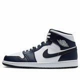 Nike Air Jordan 1 Mid White Obsidian 554724-174 01