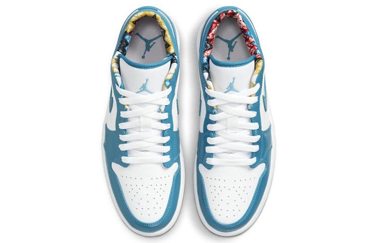 Nike Air Jordan 1 Low Barcelona Cyber Teal DC6991-400 01