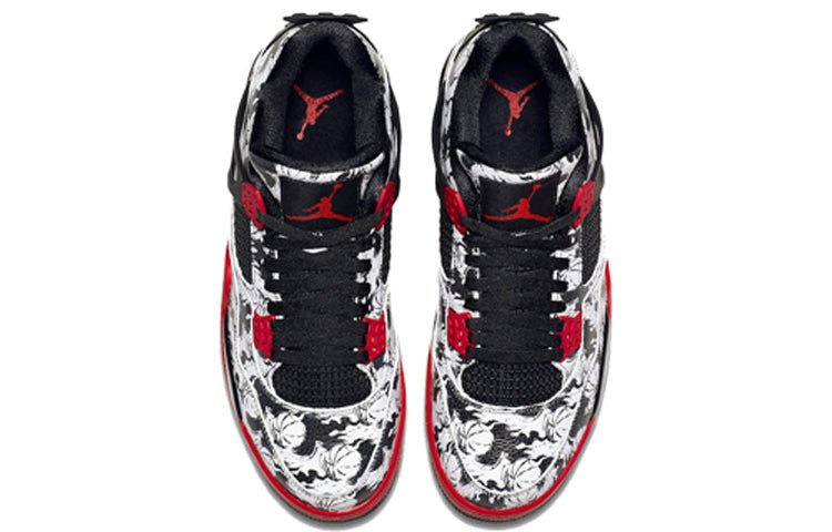 Nike Air Jordan 4 Retro SNGL DY Singles Day - Tattoo BQ0897-006 01