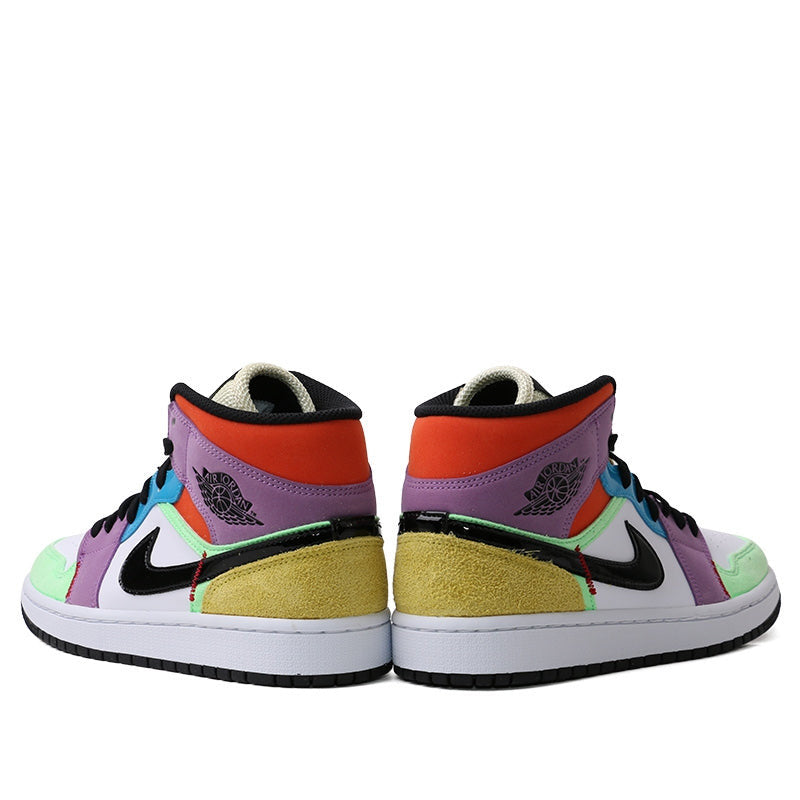 Womens WMNS Air Jordan 1 Mid SE Lightbulb CW1140-100 01