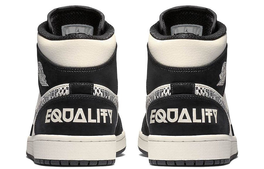 Nike Air Jordan 1 Mid BHM Equality 852542-010 01