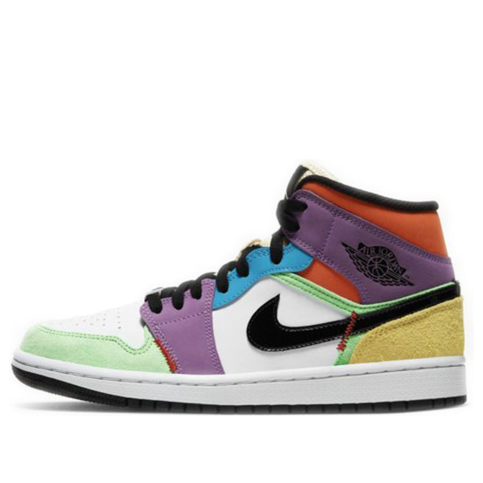 Womens WMNS Air Jordan 1 Mid SE Lightbulb CW1140-100 01