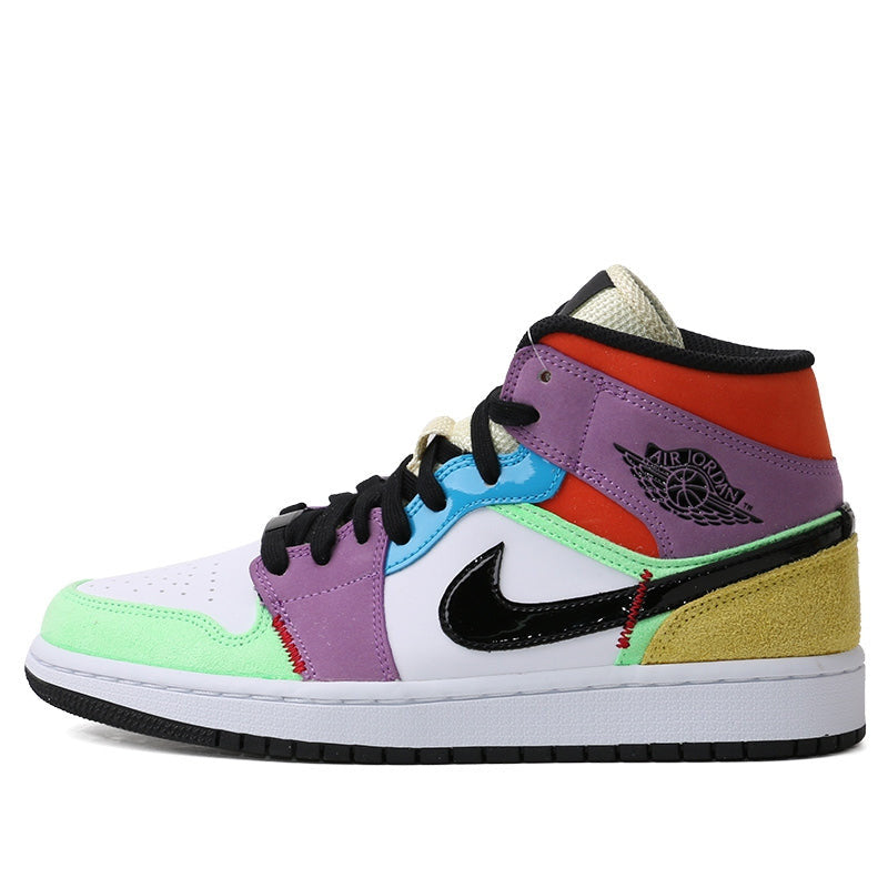 Womens WMNS Air Jordan 1 Mid SE Lightbulb CW1140-100 01
