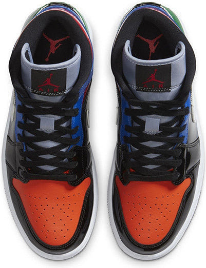 Womens WMNS Air Jordan 1 Mid SE Multi Patent CV5276-001 01