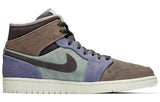 Nike Air Jordan 1 Mid SE Suede - Light Cyan 852542-203 01