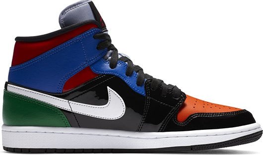 Womens WMNS Air Jordan 1 Mid SE Multi Patent CV5276-001 01