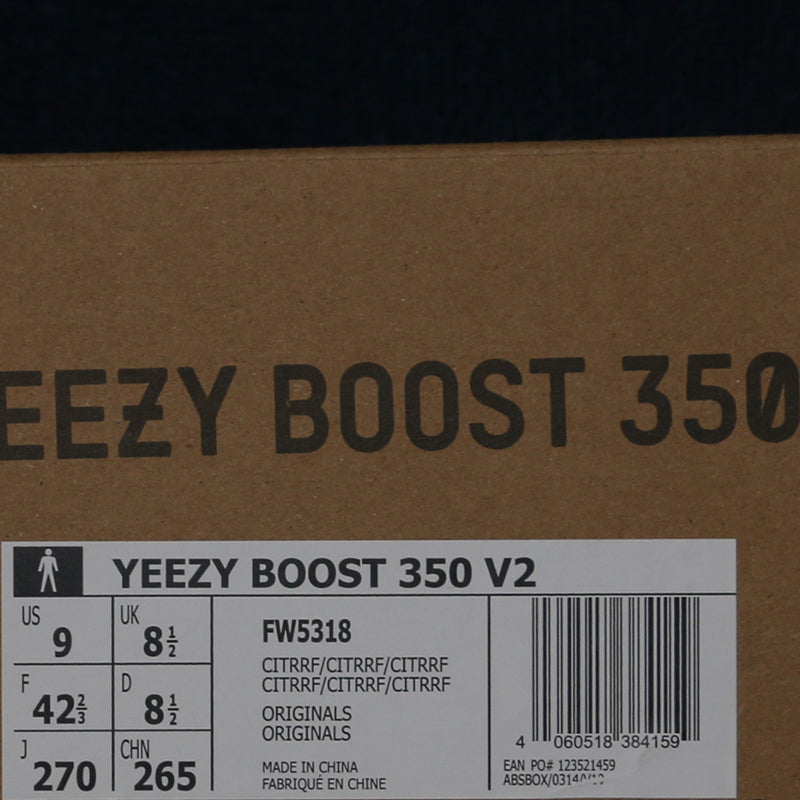 Adidas Yeezy Boost 350 V2 Citrin Reflective FW5318 01
