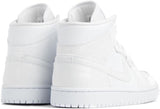 Womens WMNS Air Jordan 1 Mid Triple White BQ6472-100 01