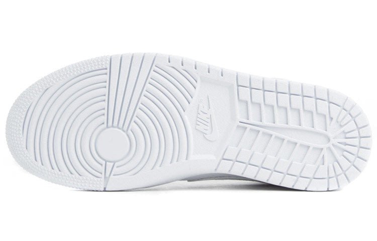 Womens WMNS Air Jordan 1 Mid Triple White BQ6472-100 01