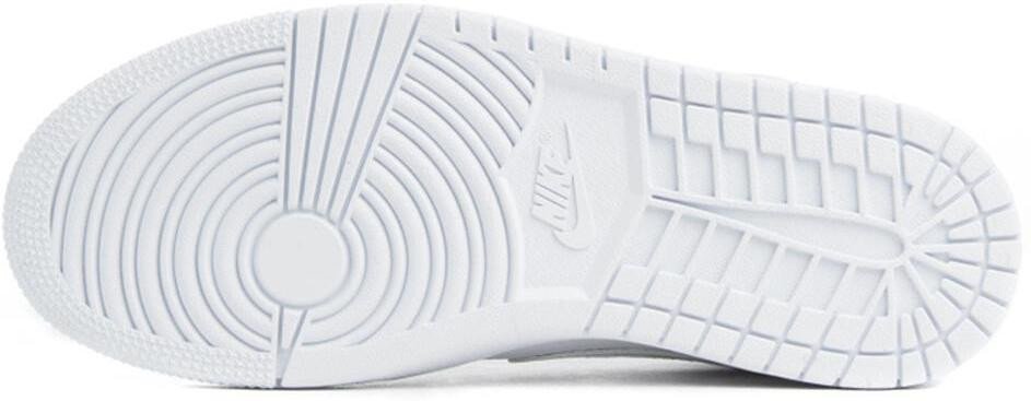 Womens WMNS Air Jordan 1 Mid Triple White BQ6472-100 01