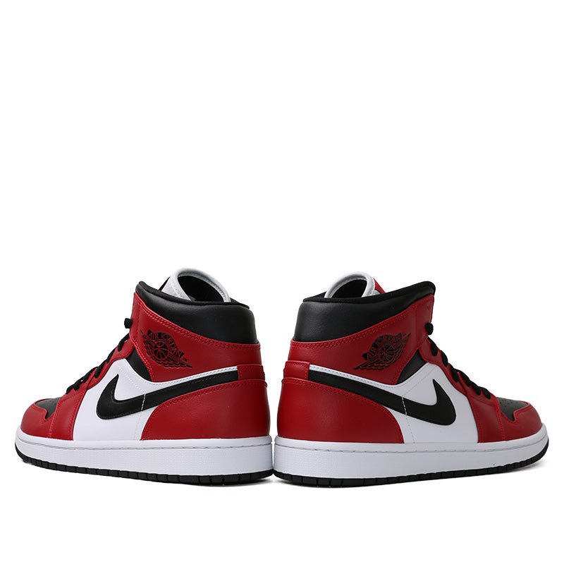 Nike Air Jordan 1 Mid Chicago Black Toe 554724-069 01